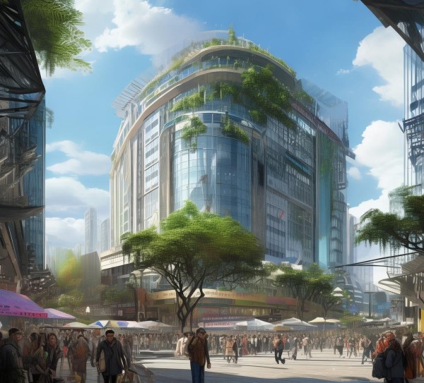 新城商贸配套项目助力新区经济高质量发展